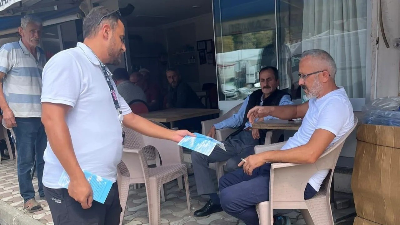 SİNOP’TA VATANDAŞLAR BAĞIMLILIĞA KARŞI BİLGİLENDİRİLDİ