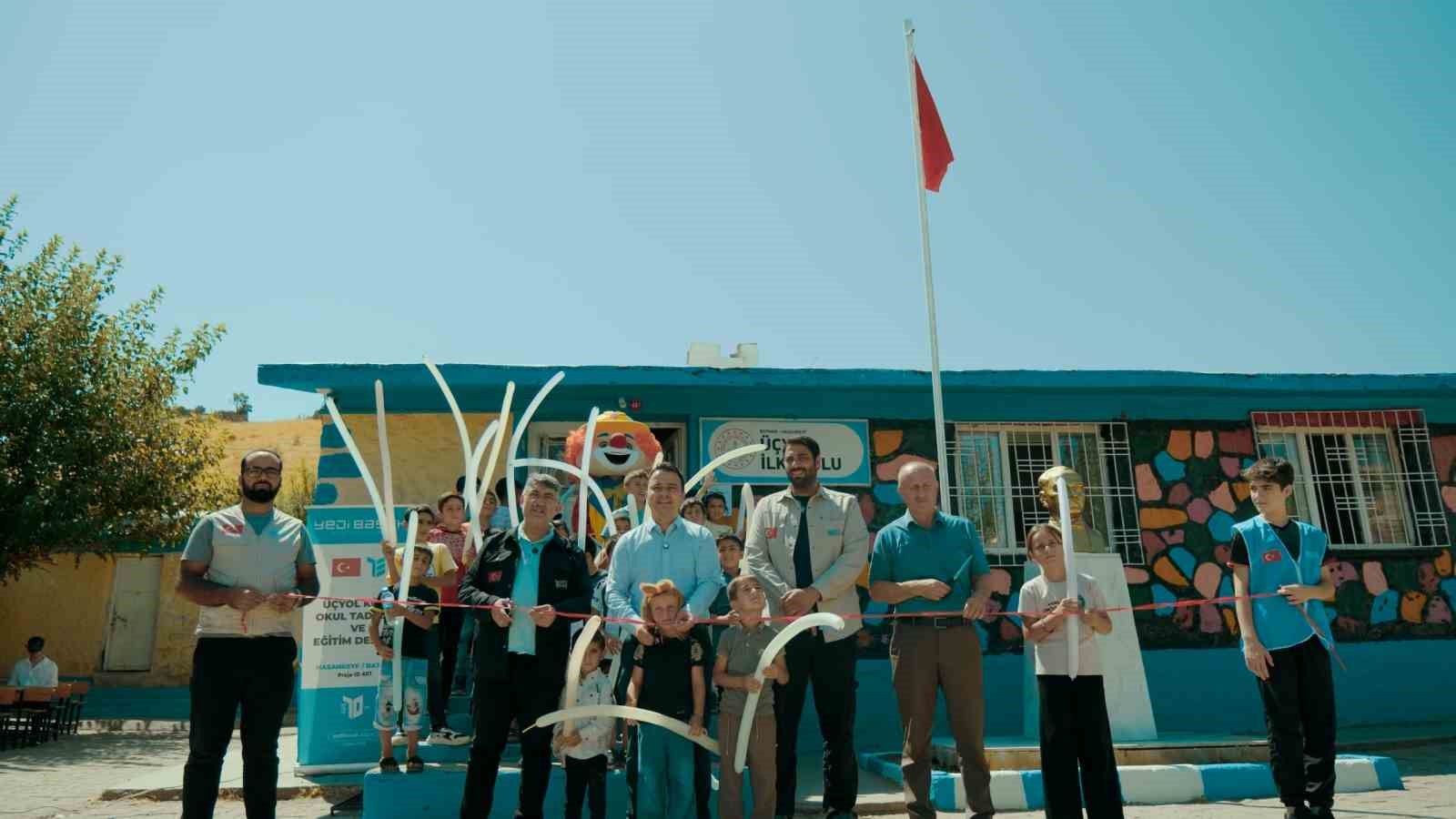 YEDİ BAŞAK DERNEĞİ TARAFINDAN BATMAN’DA 60 YILLIK KÖY OKULU YENİLENDİ