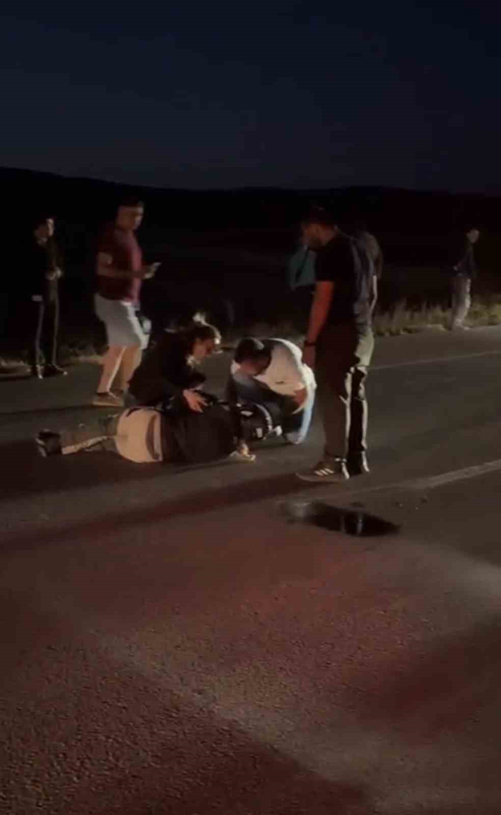 AVRUPA TURUNA ÇIKAN FRANSIZ TURİST, KOYUNLARA ÇARPTI: 3 KOYUN TELEF OLDU