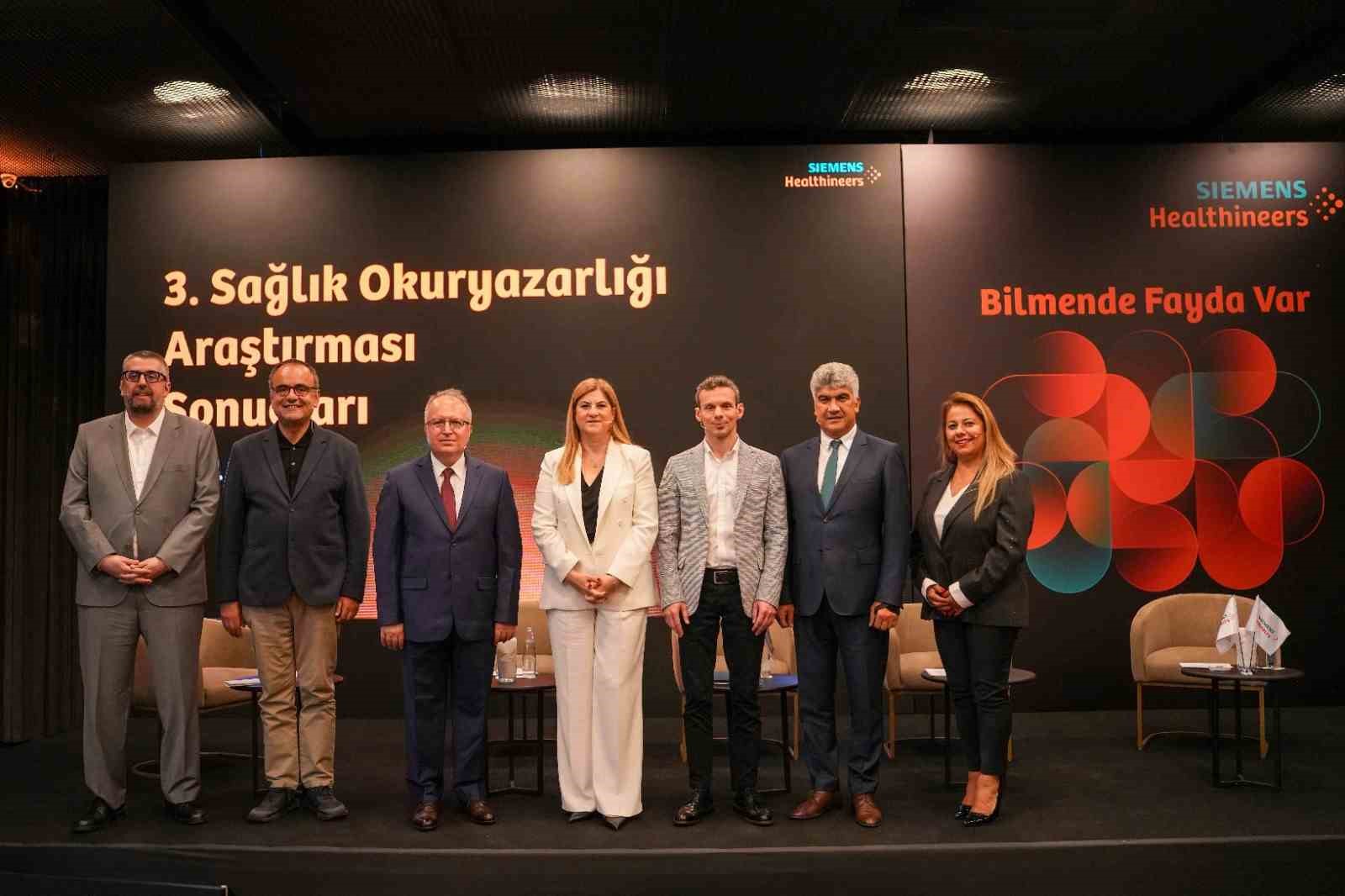 SİEMENS HEALTHİNEERS TÜRKİYE 3’ÜNCÜ SAĞLIK OKURYAZARLIĞI ARAŞTIRMASI’NIN SONUÇLARINI AÇIKLADI