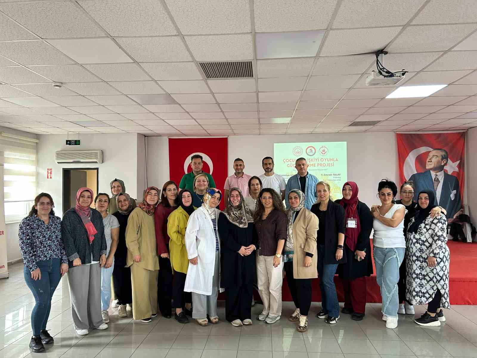 SAMSUN’DA ’ÇOCUKLA İLİŞKİYİ OYUNLA GÜÇLENDİRME PROJESİ’ BAŞLADI