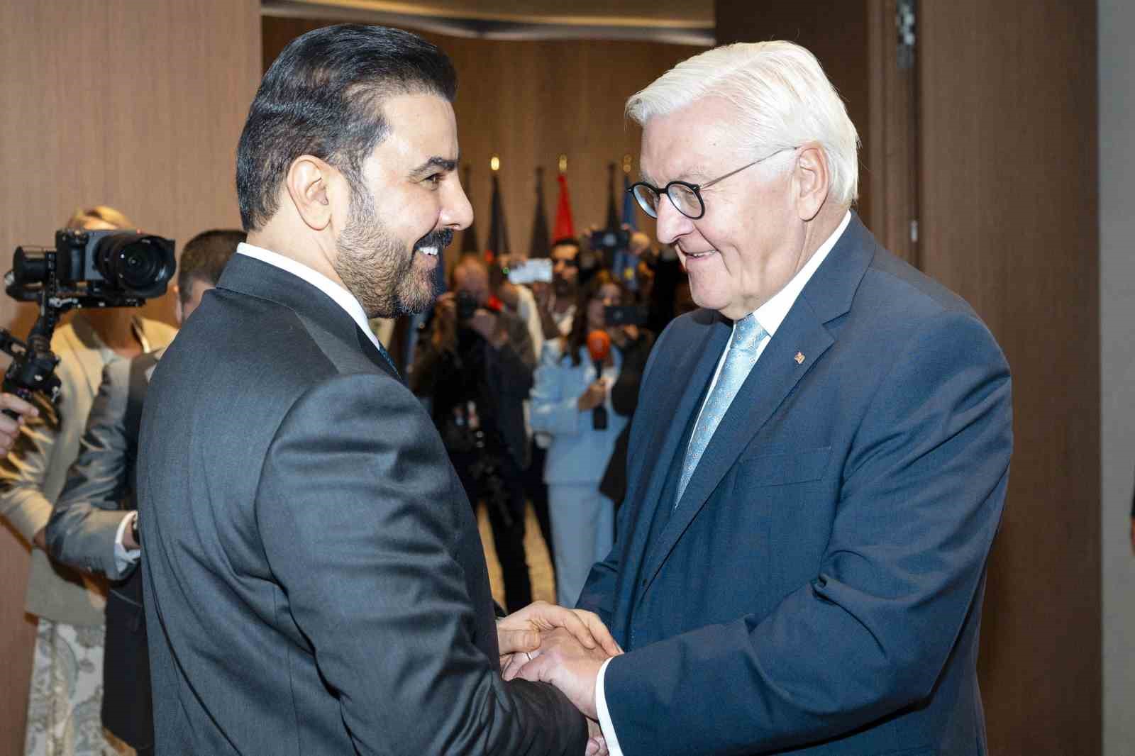 ALMANYA CUMHURBAŞKANI STEİNMEİER, IRAK BAŞBAKANI ZEYDİ’Yİ KABUL ETTİ
