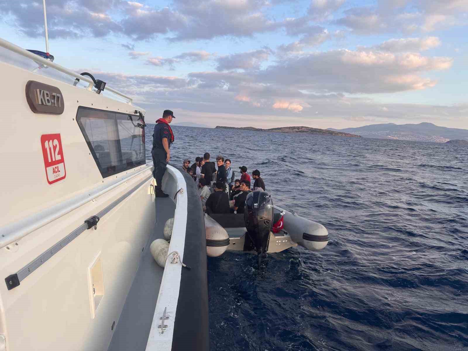 İZMİR’DE 15 DÜZENSİZ GÖÇMEN YAKALANDI
