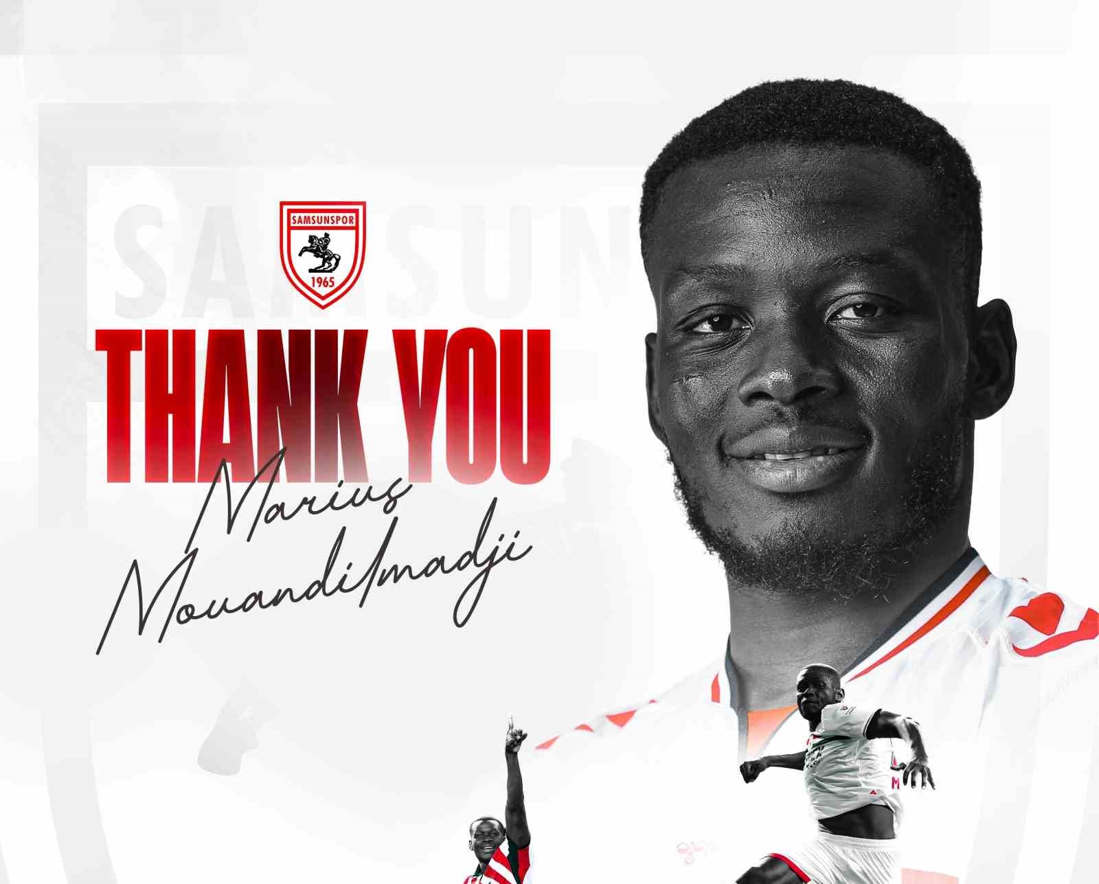 SAMSUNSPOR’DA MOUANDİLMADJİ TAKIMDAN AYRILDI