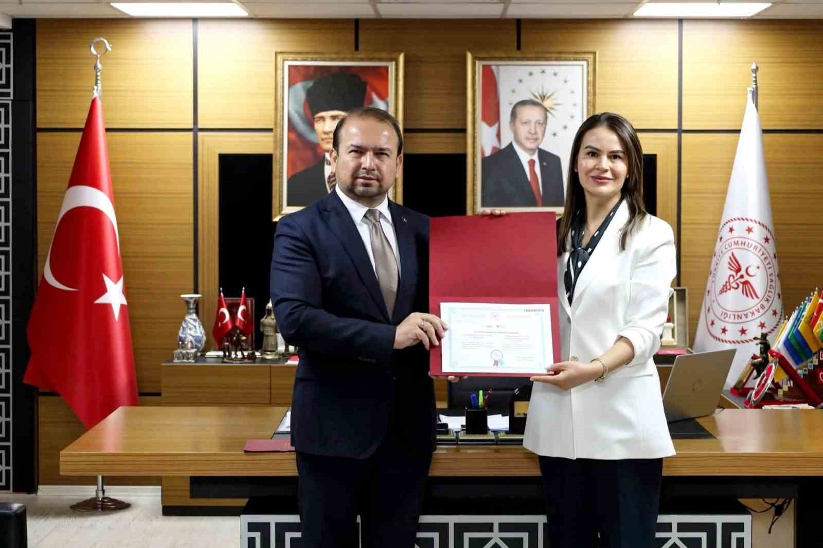 AYDIN ŞEHİR HASTANESİ SAĞLIK TURİZMİ YETKİ BELGESİ ALDI