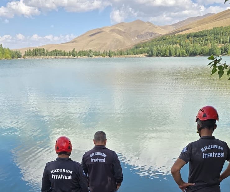 ERZURUM’DA GÖLETE GİREN ŞAHSIN CANSIZ BEDENİNE ULAŞILDI