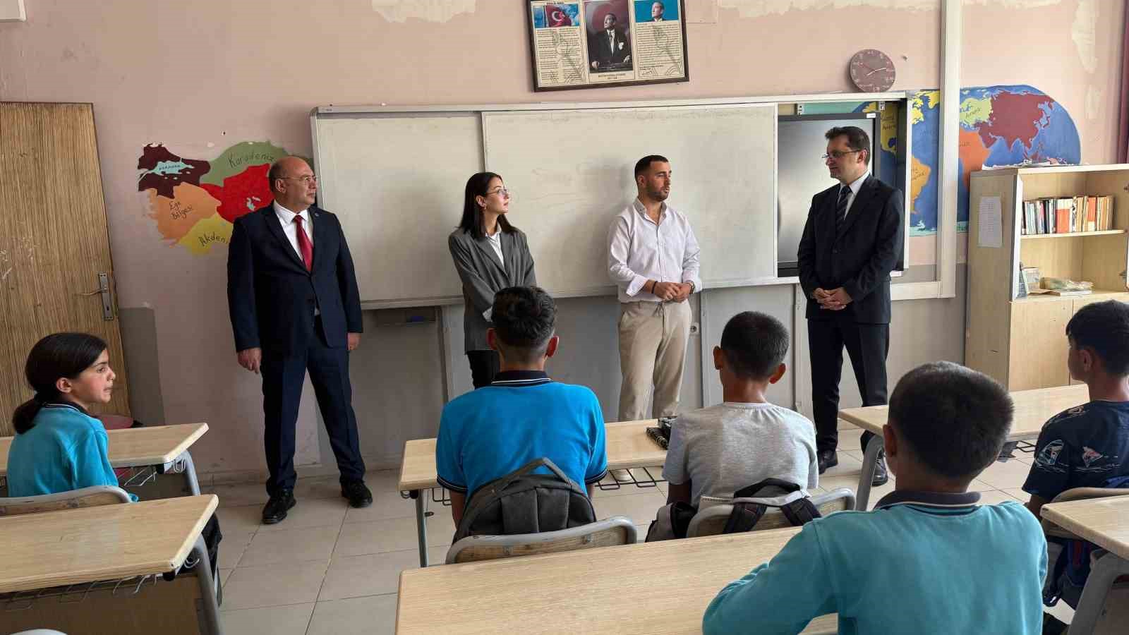 KARAKOYUNLU KAYMAKAMI İLHAN KAYAŞ’TAN BULAKBAŞI OKULU’NA ZİYARET