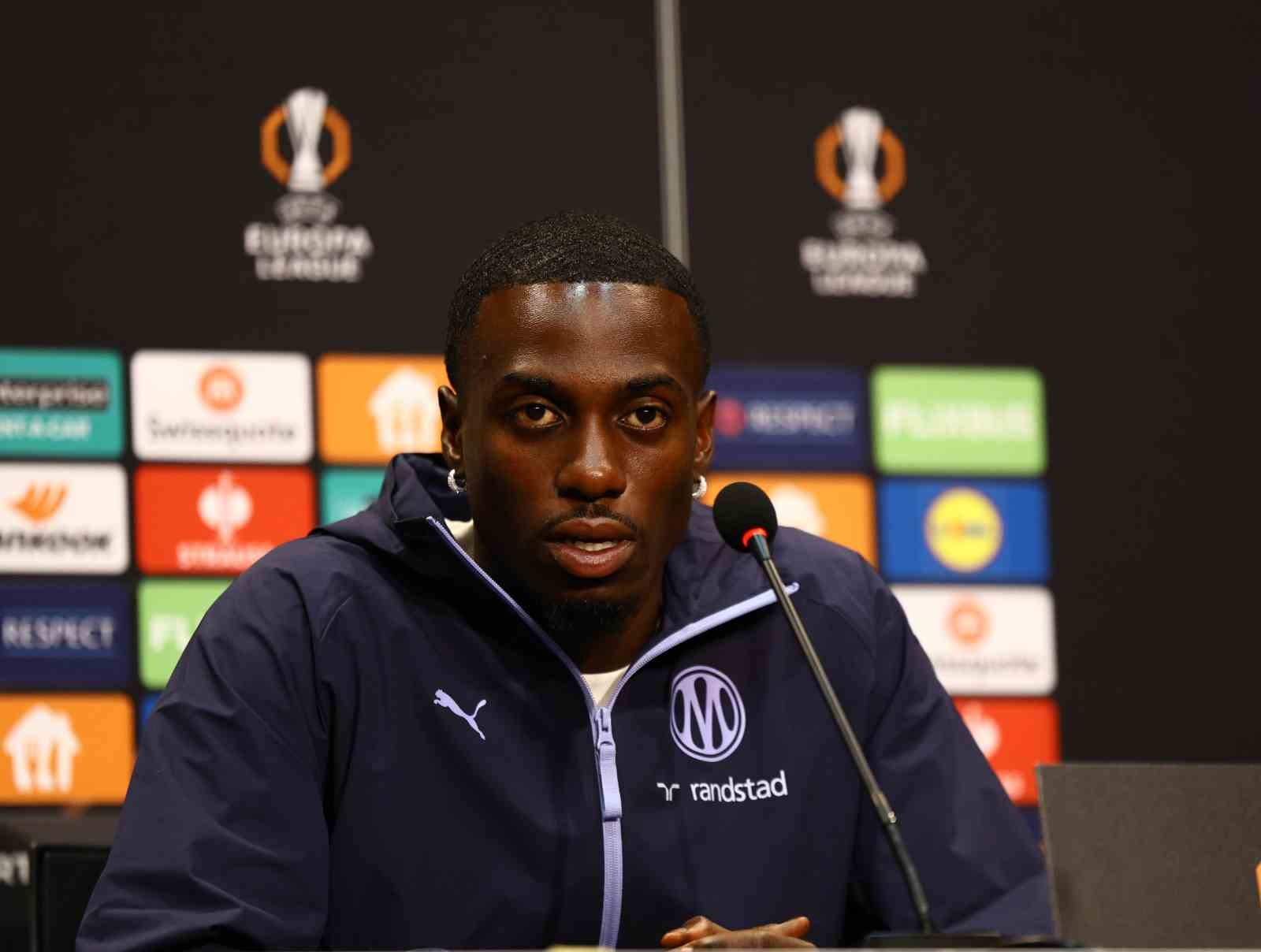 TİMOTHY WEAH: "ÇOK İYİ BİR TAKIMA KARŞI OYNAYACAĞIZ"