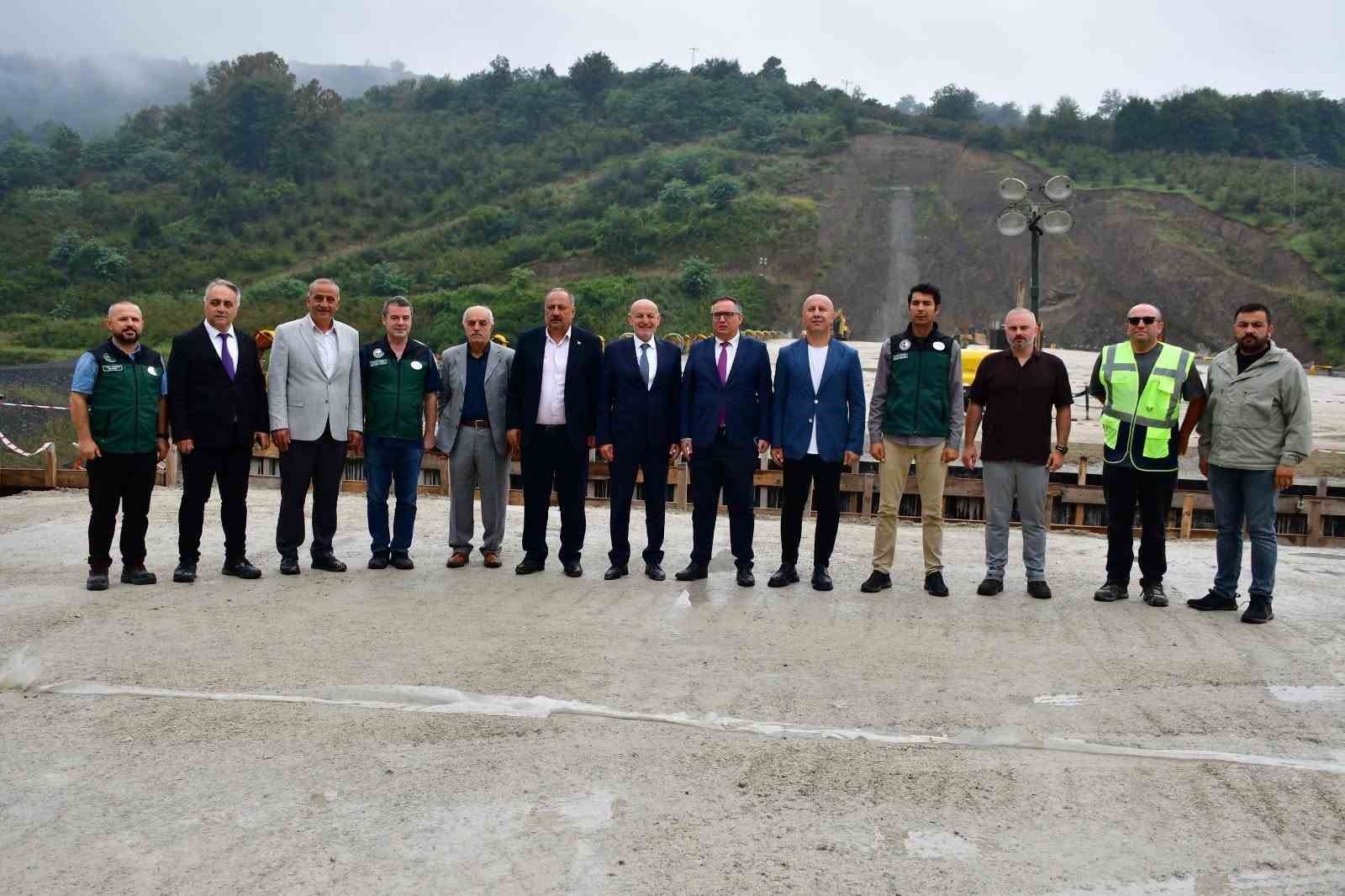 BAŞKAN KUL: "SALIPAZARI BARAJI, TERME İÇİN ÇOK ÖNEMLİ BİR YATIRIM"