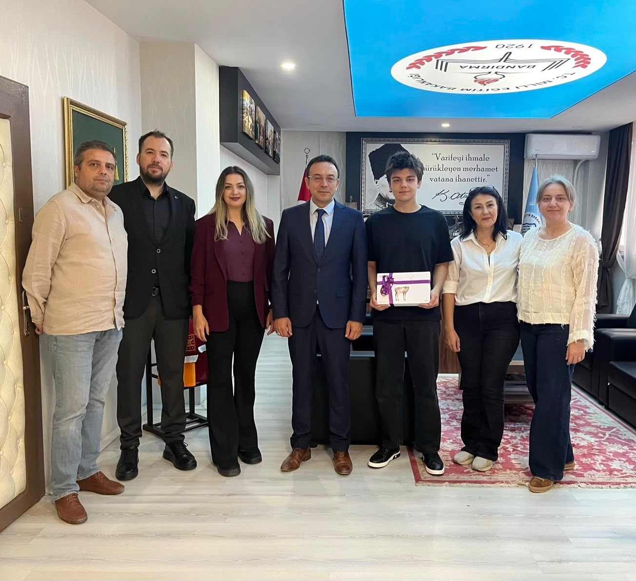 BANDIRMALI ÖĞRENCİ MİMAR SİNAN GÜZEL SANATLAR ÜNİVERSİTESİ’Nİ BİRİNCİLİKLE KAZANDI