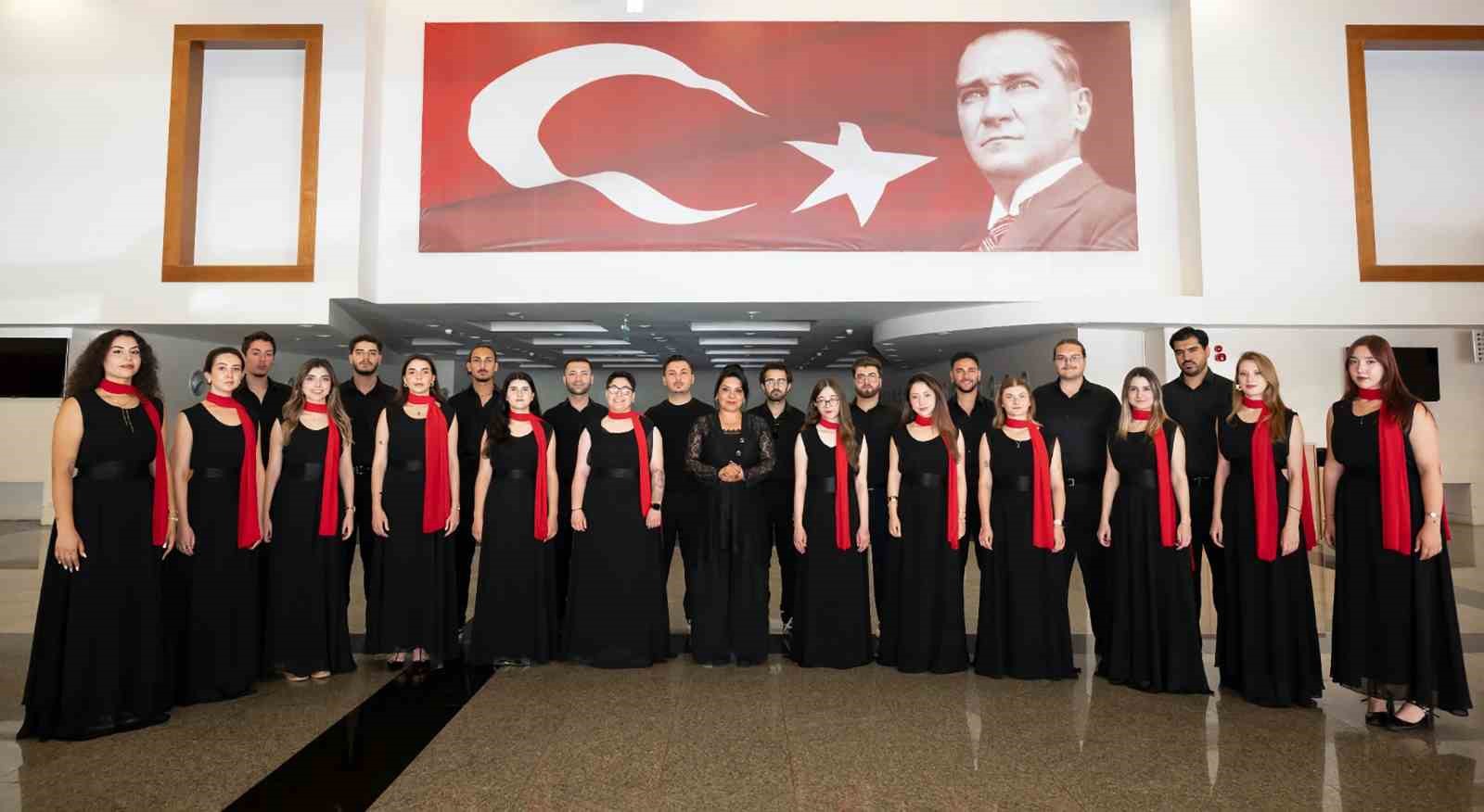 MSKÜ ÇOKSESLİ GENÇLİK KOROSU İSPANYA’DA MUĞLA’YI TEMSİL EDECEK