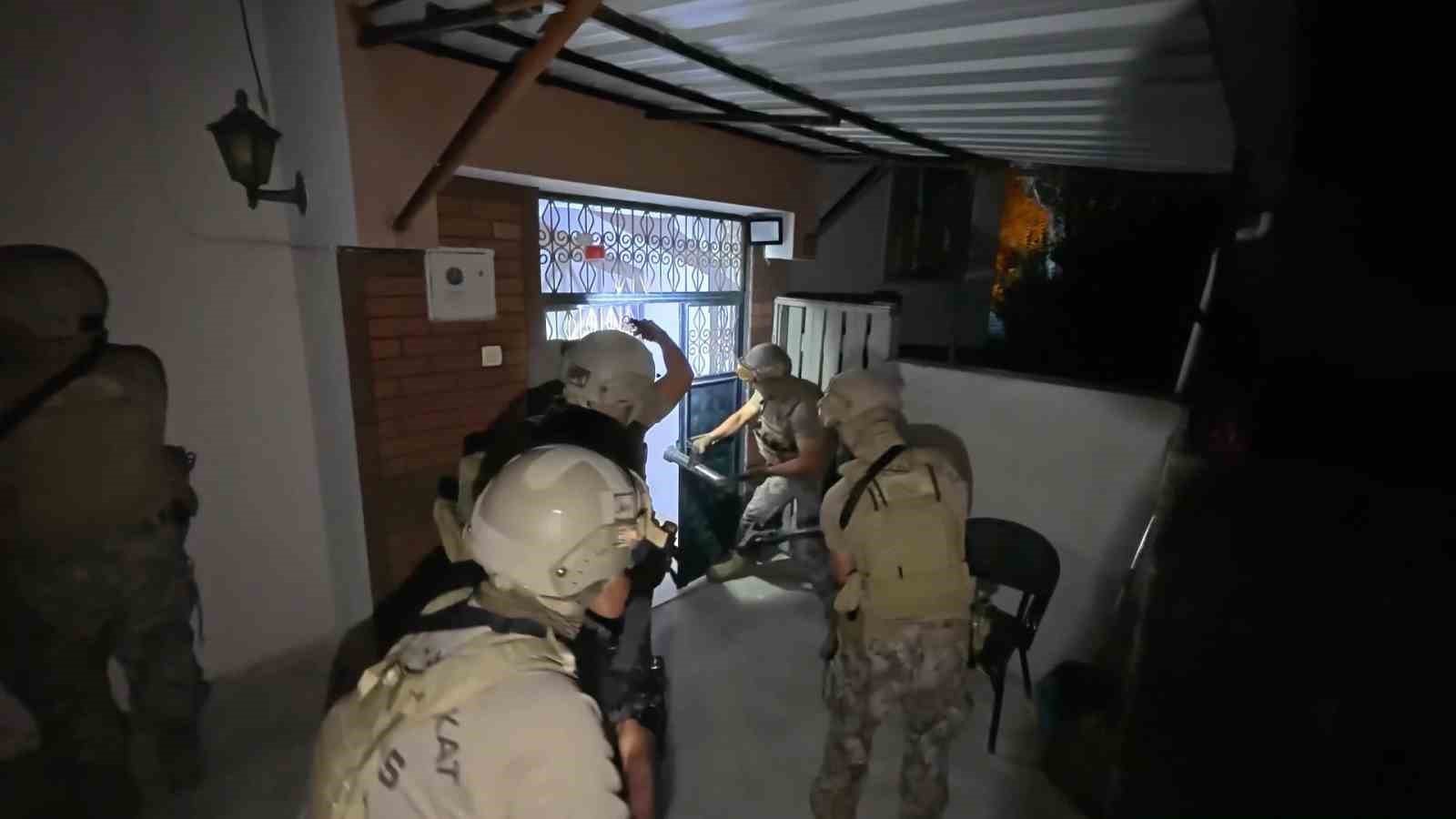YALÇINLAR SUÇ ÖRGÜTÜ’NE OPERASYON: 41 ŞÜPHELİ TUTUKLANDI