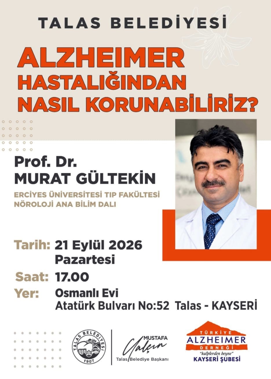 TALAS’TA ALZHEİMER HASTALIĞINA KARŞI FARKINDALIK BULUŞMASI