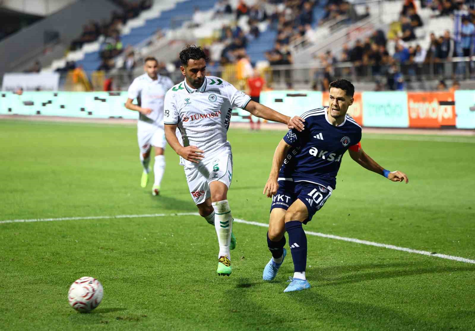 TRENDYOL SÜPER LİG: KASIMPAŞA: 0 - KONYASPOR: 0 (MAÇ SONUCU)