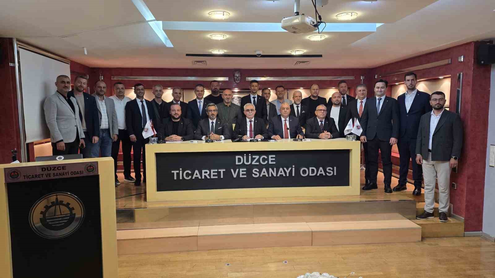 DÜZCE TSO MECLİSİ SON KEZ TOPLANDI