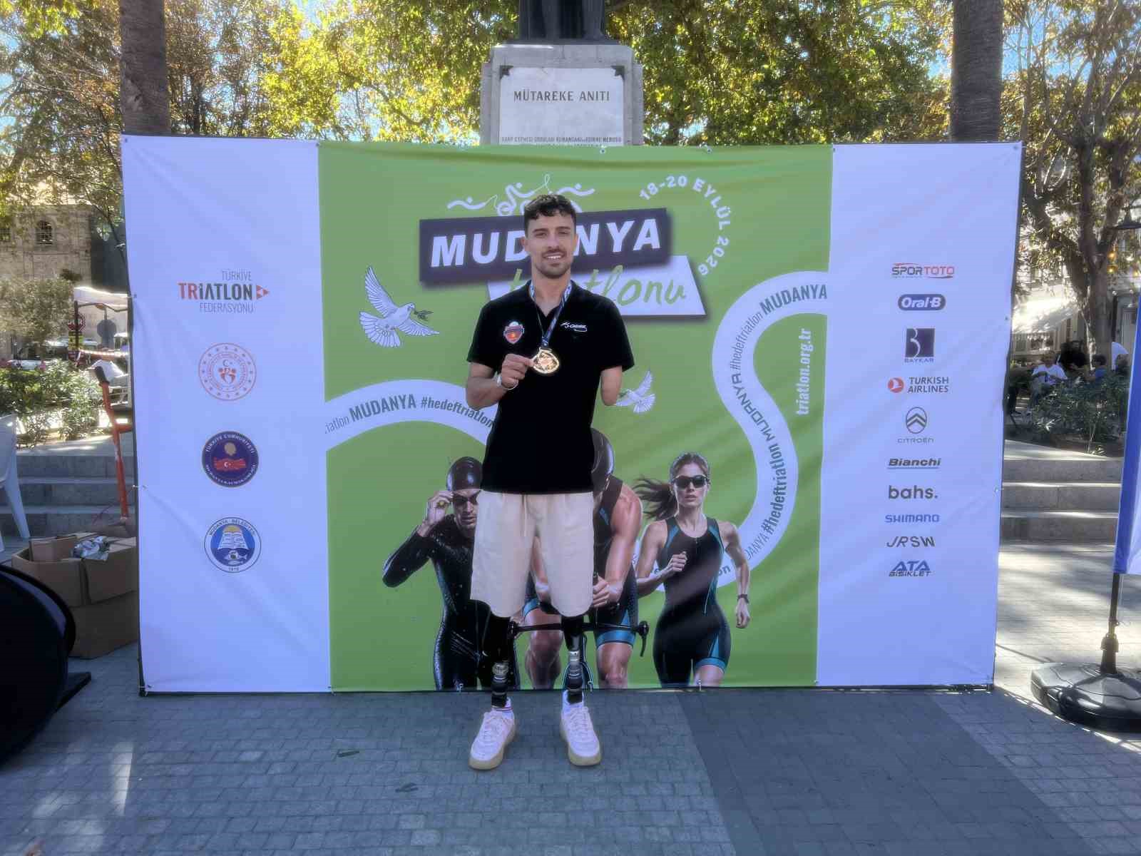 MUDANYA TRİATLONU’NDA AZMİN ADI MUHAMMED ALİ AYDIN