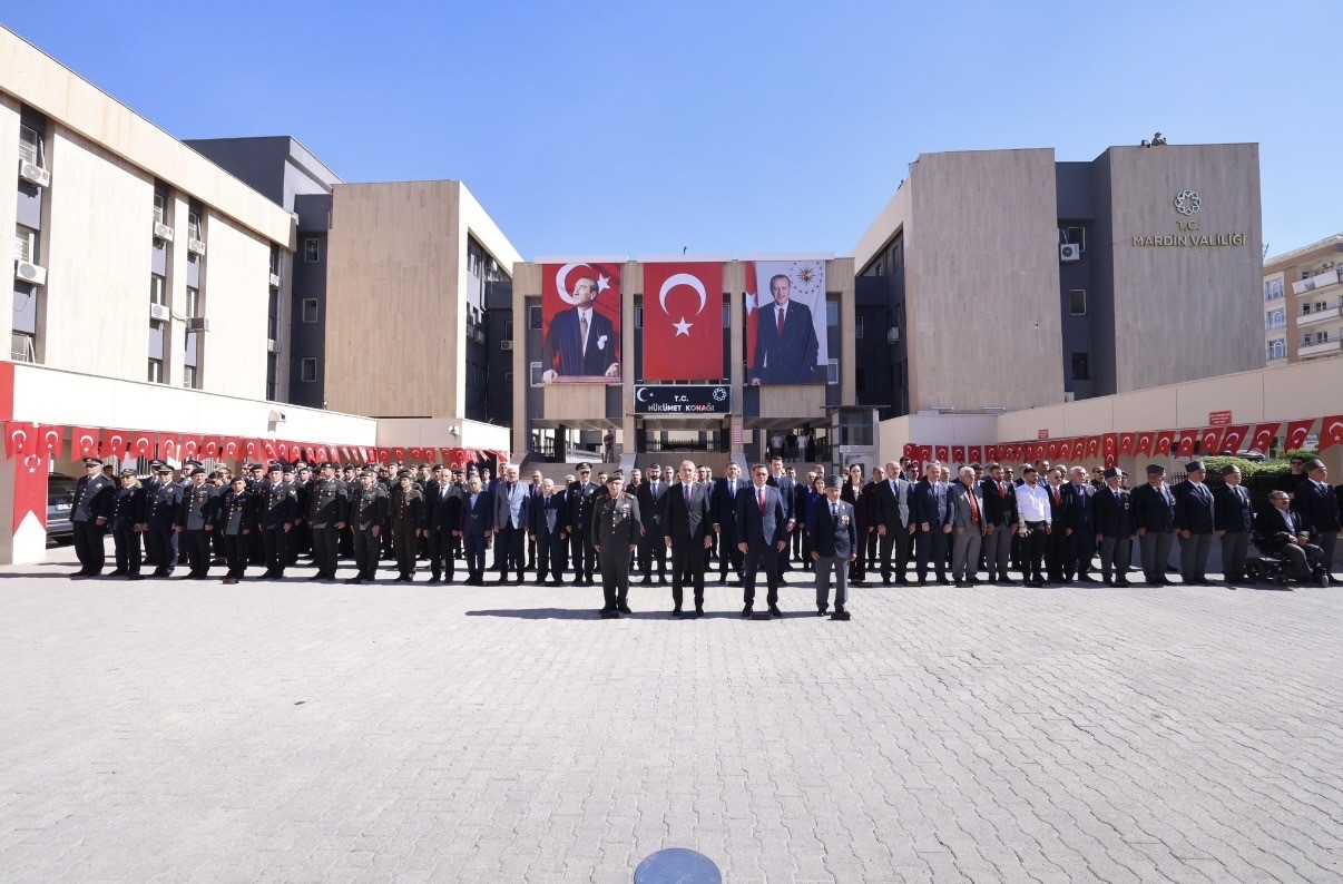 MARDİN’DE 19 EYLÜL GAZİLER GÜNÜ TÖRENLE KUTLANDI