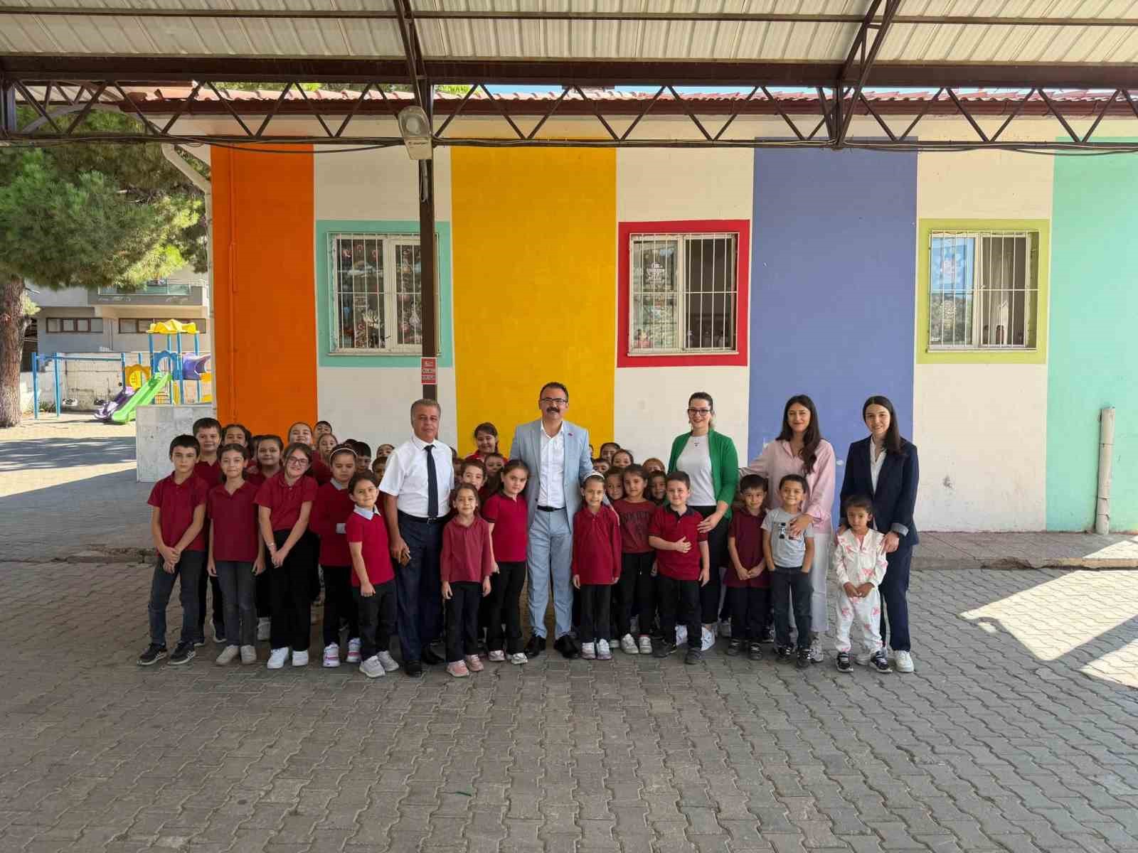 SULTANHİSAR KAYMAKAMI ATEŞ, ÖĞRENCİLERLE BİR ARAYA GELDİ