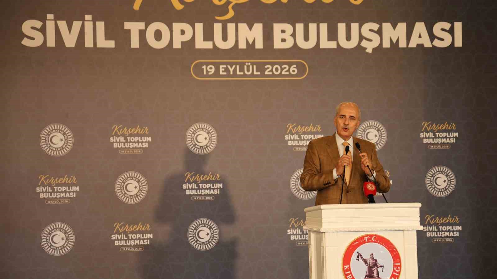 TBMM BAŞKANI KURTULMUŞ: "TÜRKİYE ARTIK DÖNÜŞÜ OLMAYAN BARIŞ, KARDEŞLİK VE ESENLİK YOLUNA GİRMİŞTİR"