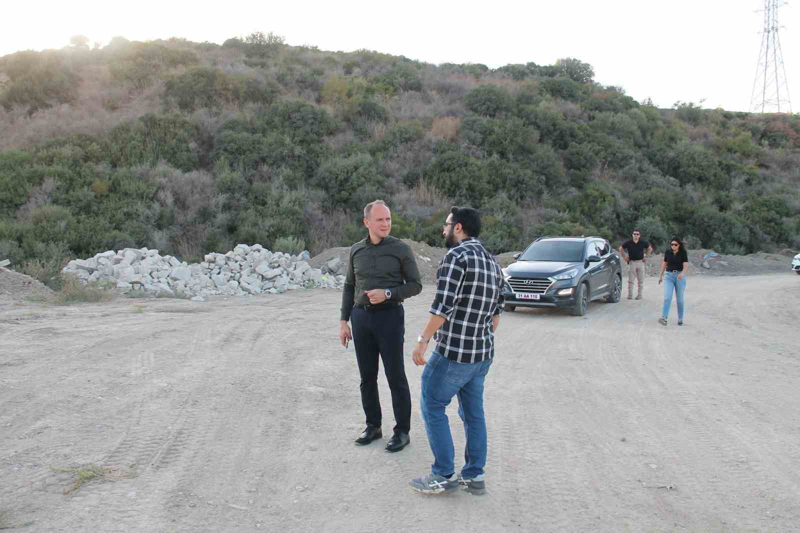 ERZİN KAYMAKAMI AKPINAR, ORGANİZE SANAYİ BÖLGESİNDEKİ ÇALIŞMALARI İNCELEDİ
