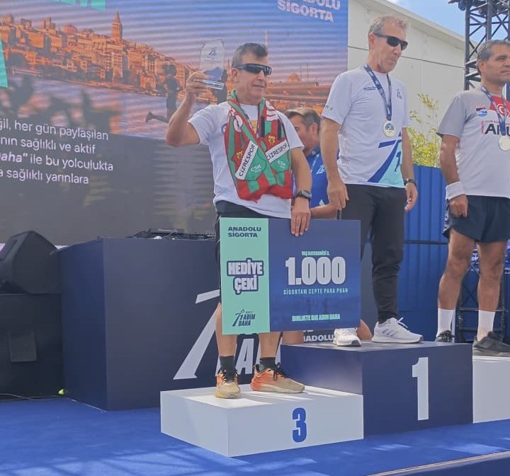 CİZRELİ SPORCU, ’BİR ADIM DAHA’ KOŞUSUNDA 3. OLDU
