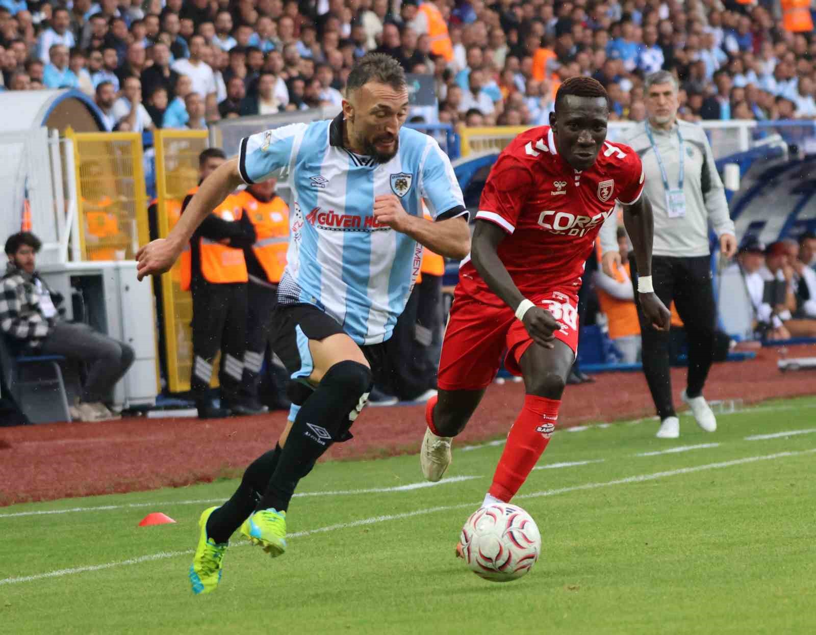 TRENDYOL SÜPER LİG: ERZURUMSPOR FK: 1 - SAMSUNSPOR: 0 (İLK YARI)