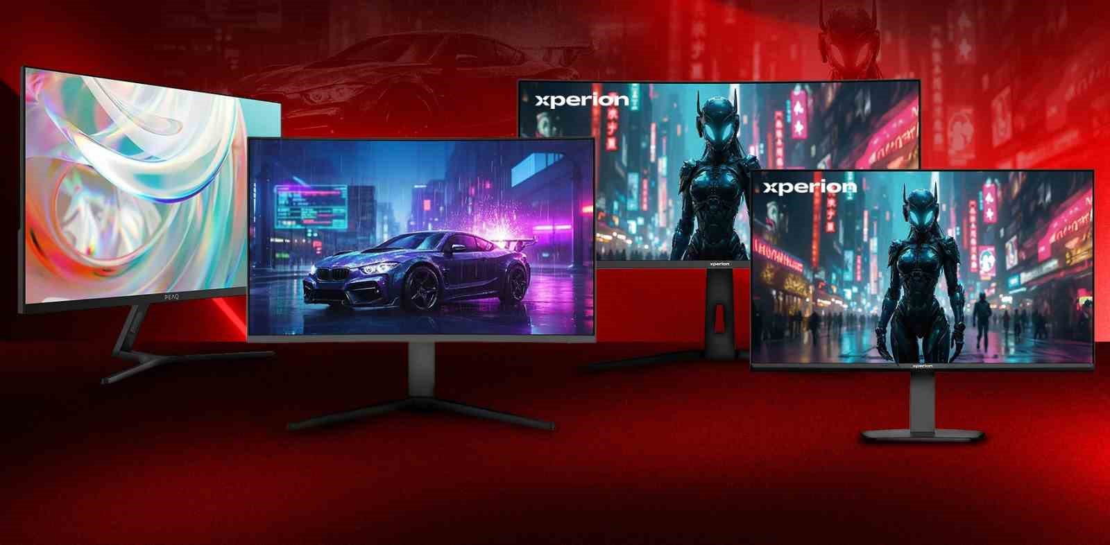 MEDİAMARKT MARKALARI PEAQ VE XPERION İLE MONİTÖR SEÇENEKLERİNİ GENİŞLETİYOR