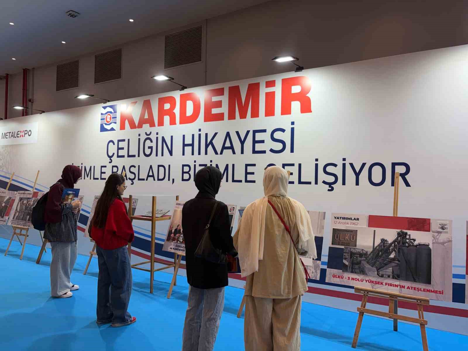 KARDEMİR, METALEXPO’DA ÜRETİM GÜCÜ VE ÇELİĞİN HİKAYESİNİ SERGİLEDİ