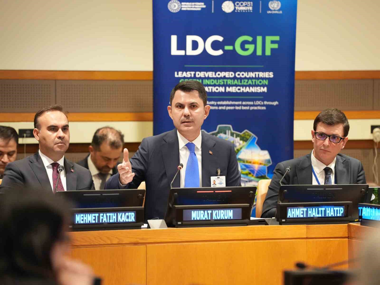 COP31 BAŞKANI KURUM, BM’DE COP31 EYLEM GÜNDEMİNİ AÇIKLADI