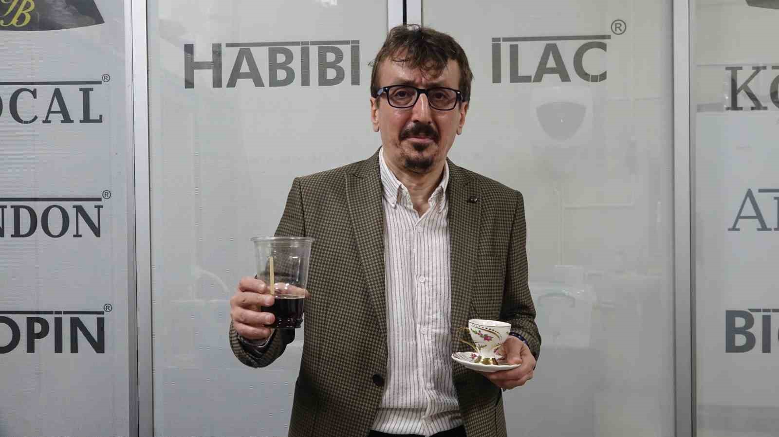 ÇAYDAN KAHVE ÜRETTİ