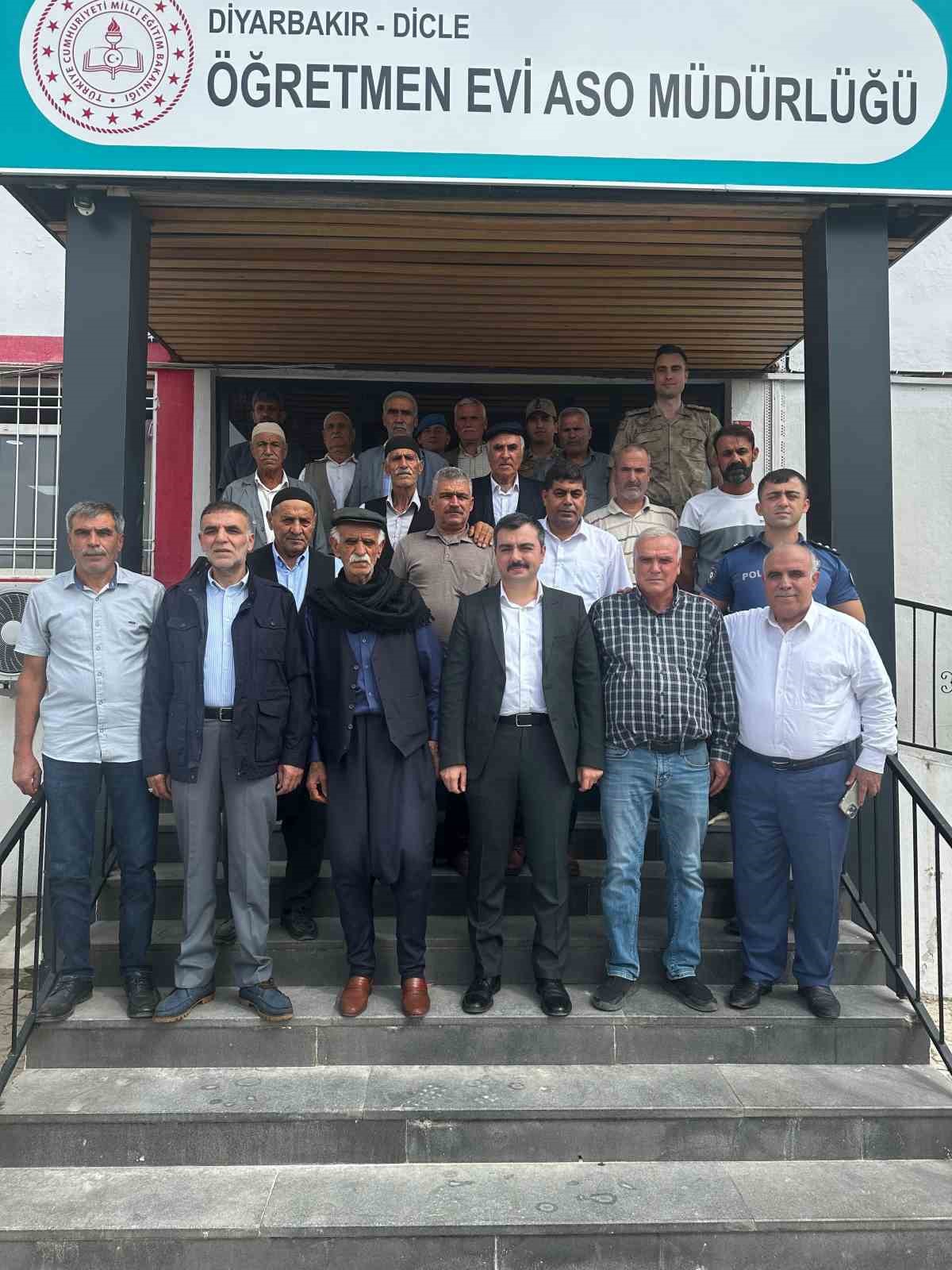 DİCLE KAYMAMI ATIŞ, ŞEHİT AİLELERİ VE GAZİLERLE BİR ARAYA GELDİ
