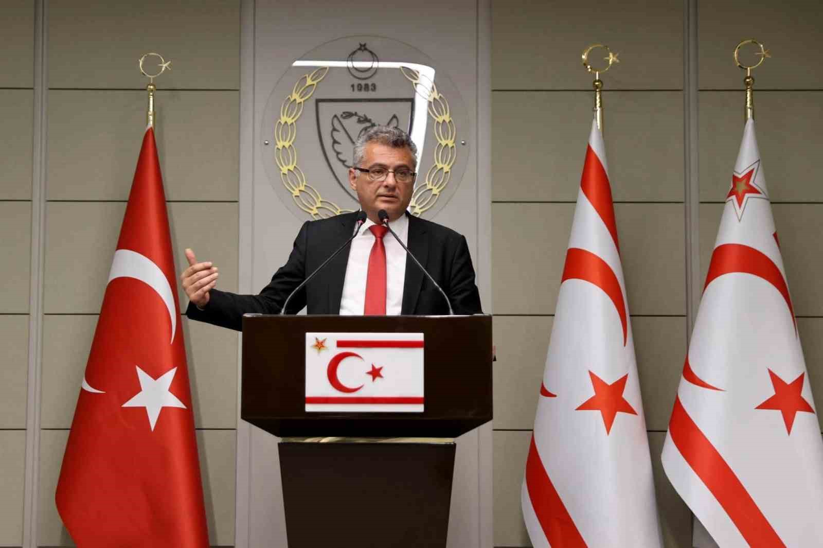 KKTC CUMHURBAŞKANI ERHÜRMAN: "BİZİ BU KEZ ÇÖZÜME ULAŞTIRACAK BİR MÜZAKERE İSTİYORUZ"