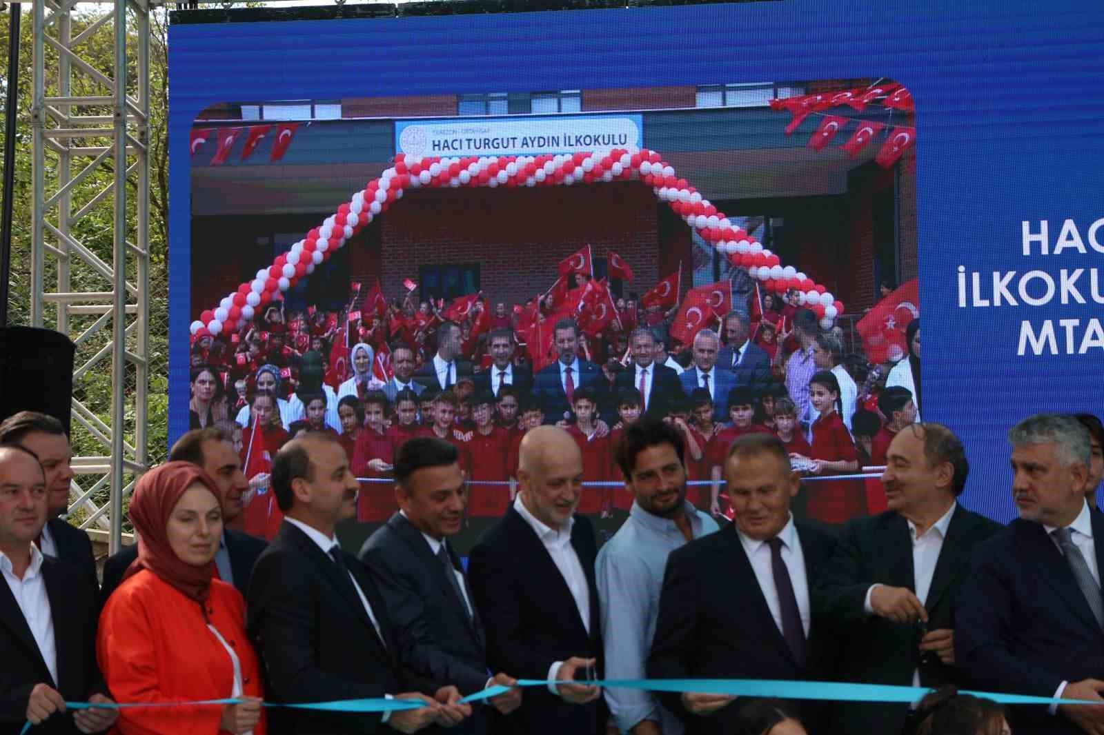 TURGUT AYDIN’IN MEMLEKETİNE VEFASI OKULLARLA TAÇLANDI
