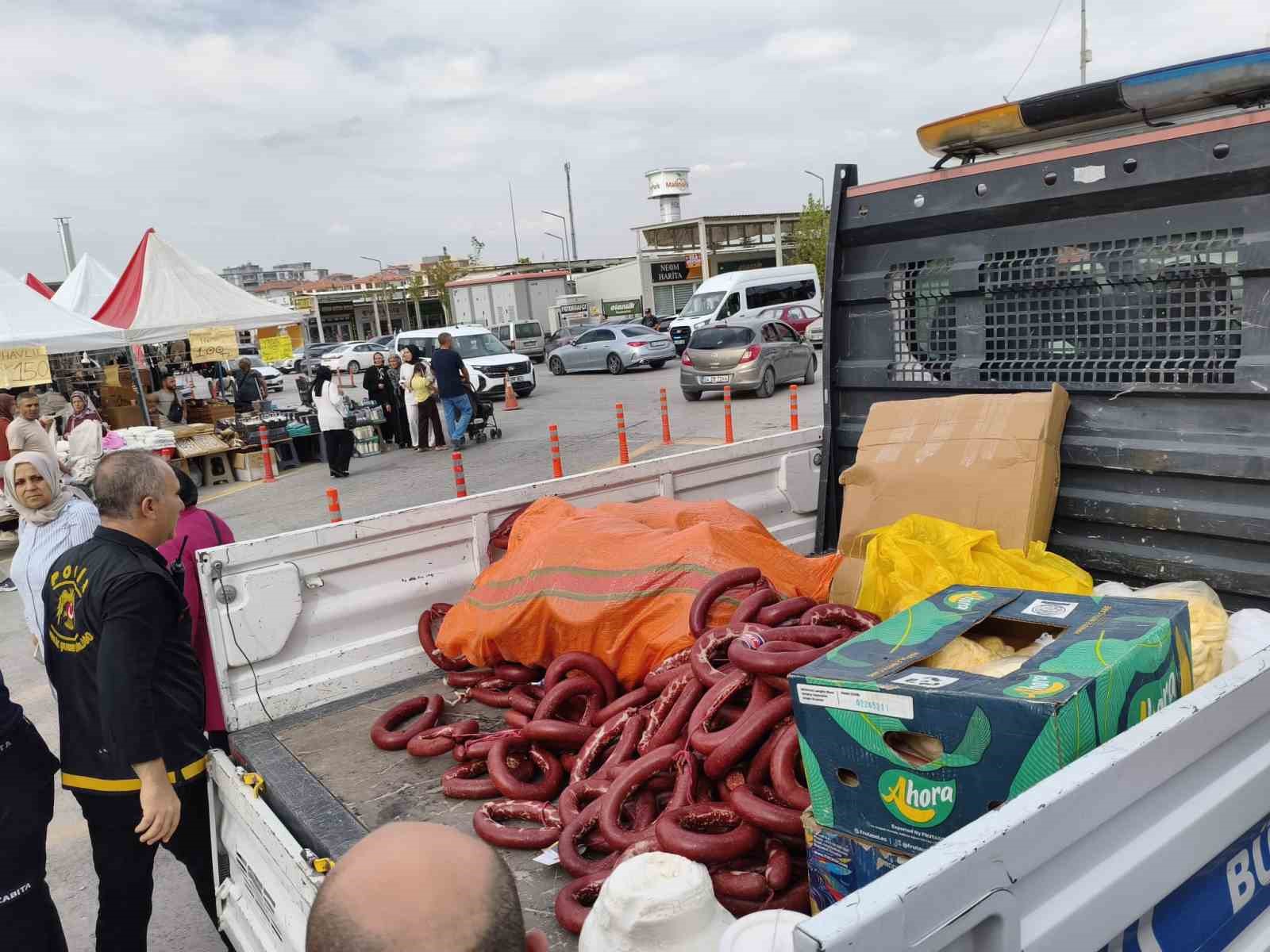 MALATYA’DA GIDA DENETİMİ: 230 KİLO SUCUK VE 150 KİLO PEYNİR İMHA EDİLECEK