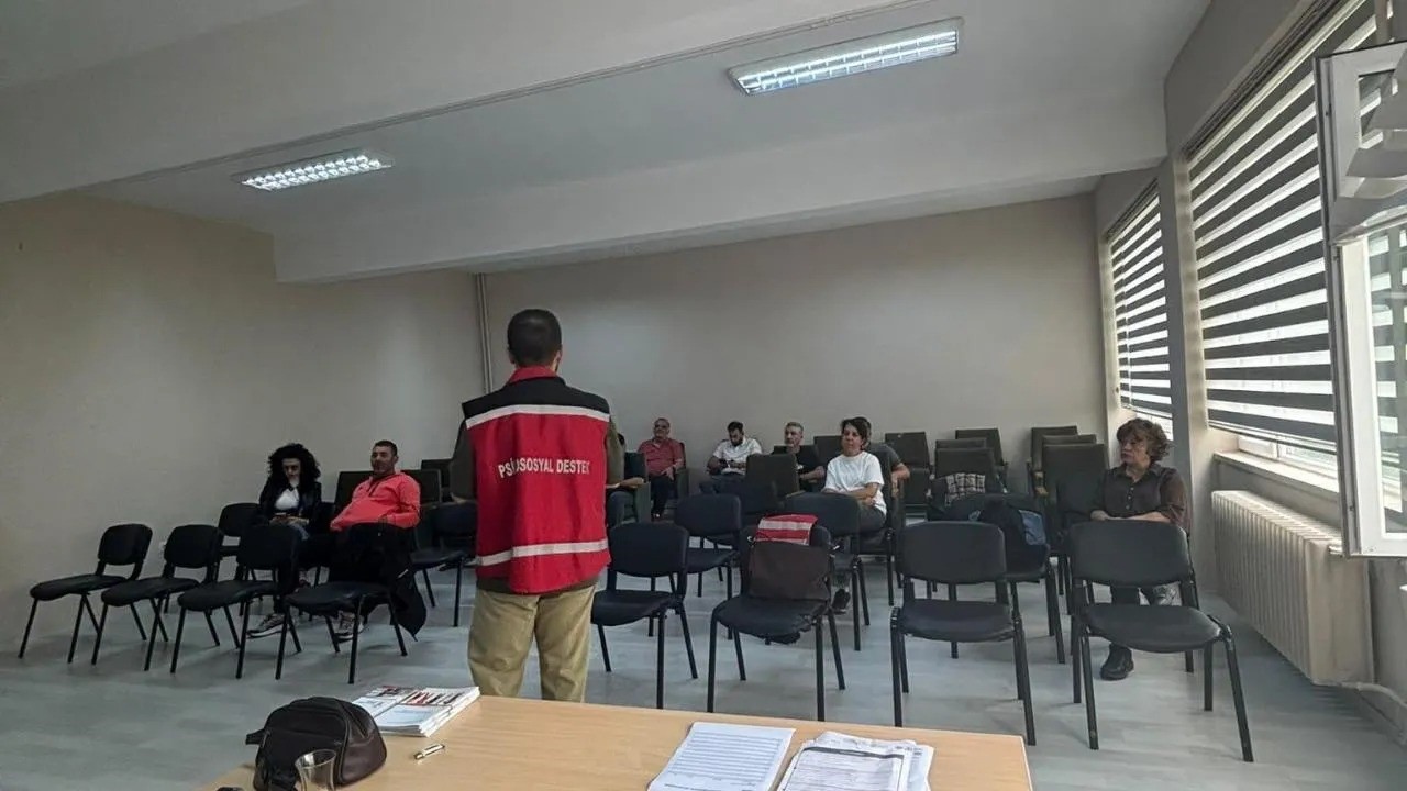 SİNOP’TA AFET VE ACİL DURUMLARDA PSİKOSOSYAL DESTEK ÇALIŞMALARI