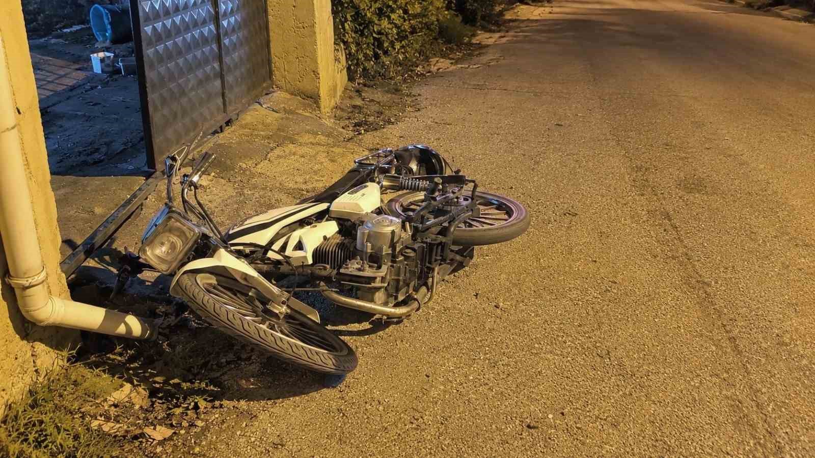 15 YAŞINDAKİ MOTOSİKLETLİNİN KAÇIŞ FATURASI 326 BİN LİRA OLDU