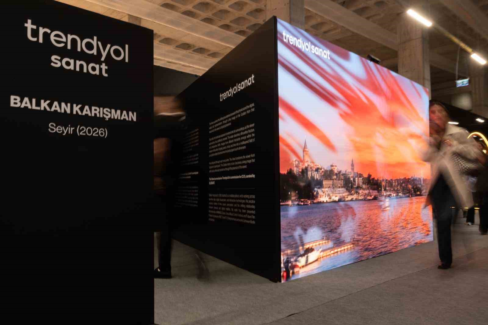 BALKAN KARIŞMAN’IN "SEYİR"İ TRENDYOL SANAT DESTEĞİYLE İLK KEZ CONTEMPORARY ISTANBUL’DA