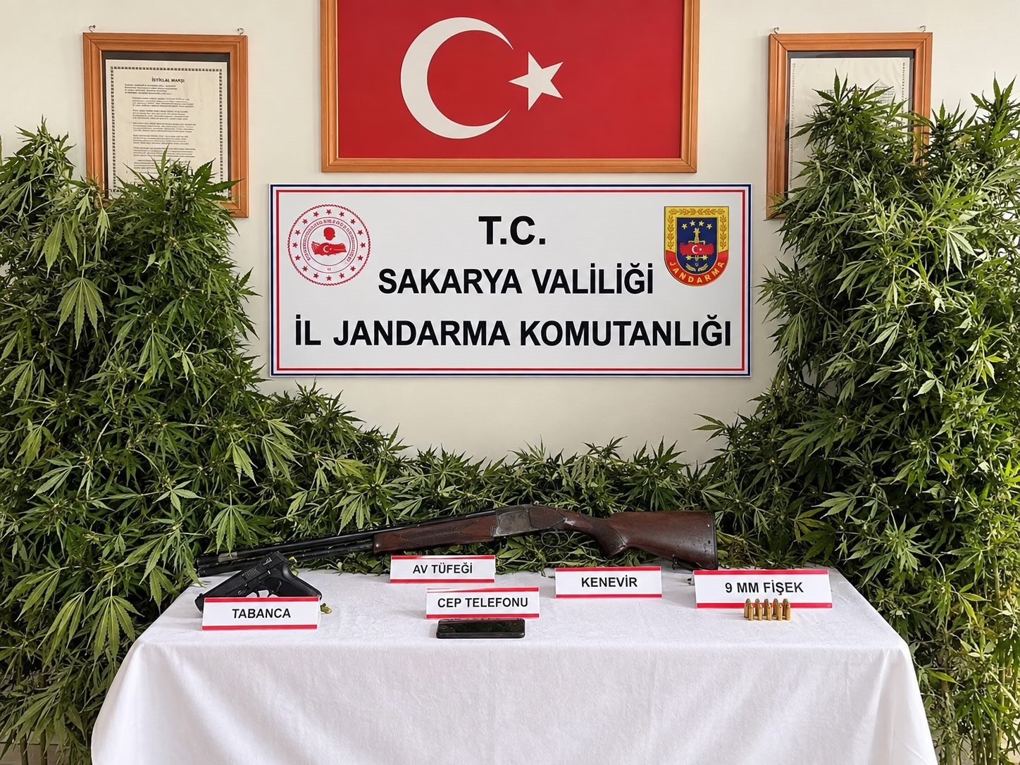 JANDARMADAN 3 İLÇEDE UYUŞTURUCU OPERASYONU: 3 TUTUKLAMA
