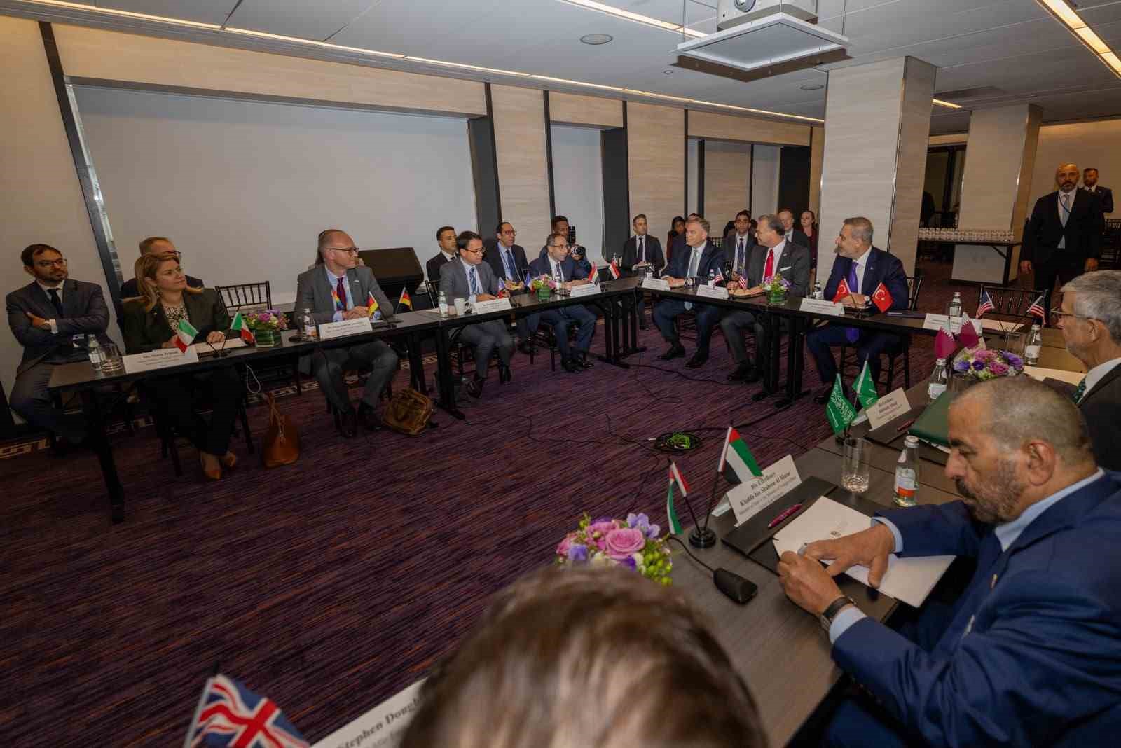 BAKAN FİDAN, ABD’DE LİBYA KONULU TOPLANTIYA KATILDI