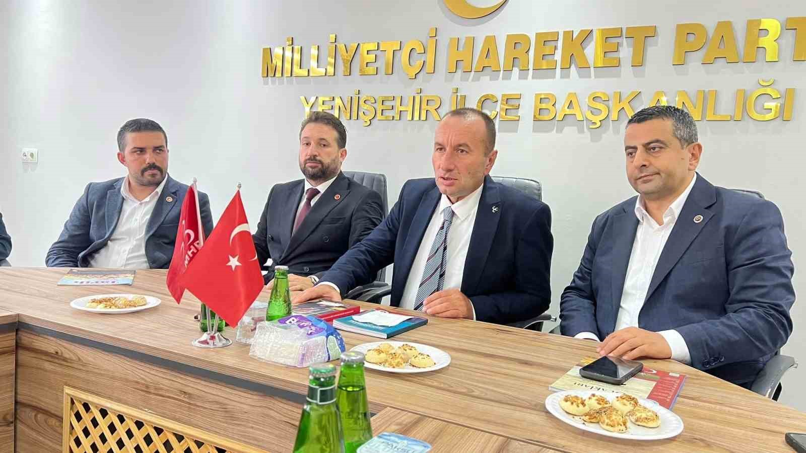 MHP BURSA TEŞKİLATI YENİŞEHİR’DE BİRLİK BERABERLİK MESAJI VERDİ