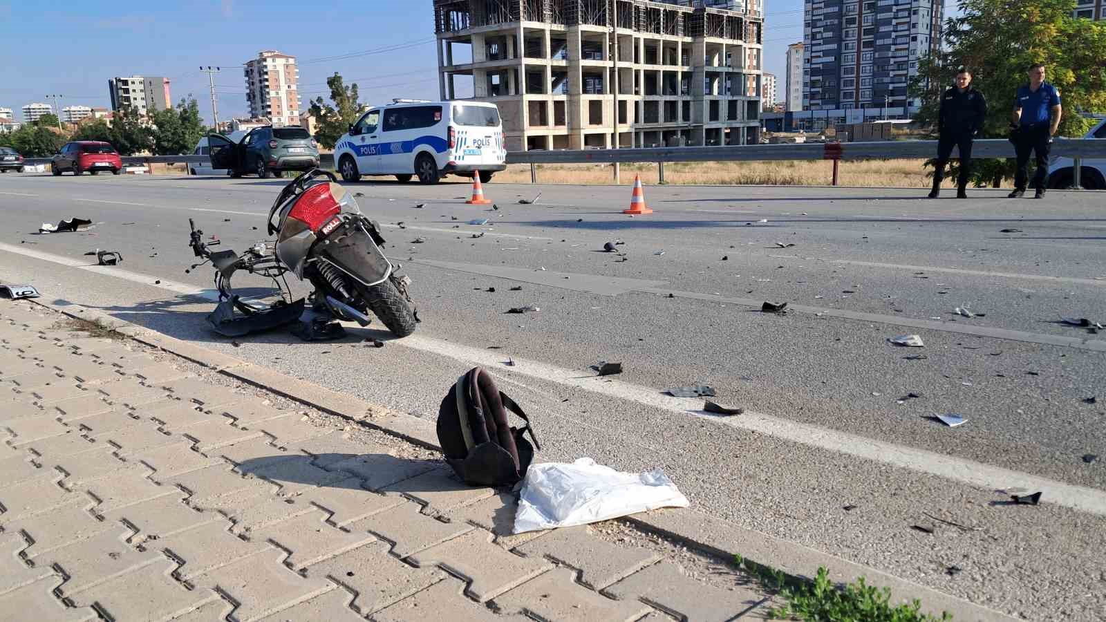 KARAMAN’DA CİPİN ÇARPTIĞI ELEKTRİKLİ BİSİKLETİN 15 YAŞINDAKİ SÜRÜCÜSÜ AĞIR YARALANDI