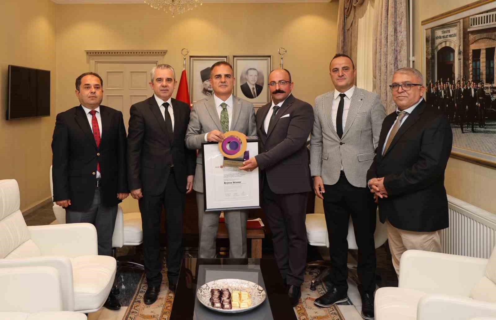 MUĞLA’NIN TARIMSAL SULAMA PROJESİNE ULUSLARARASI ÖDÜL GURURU