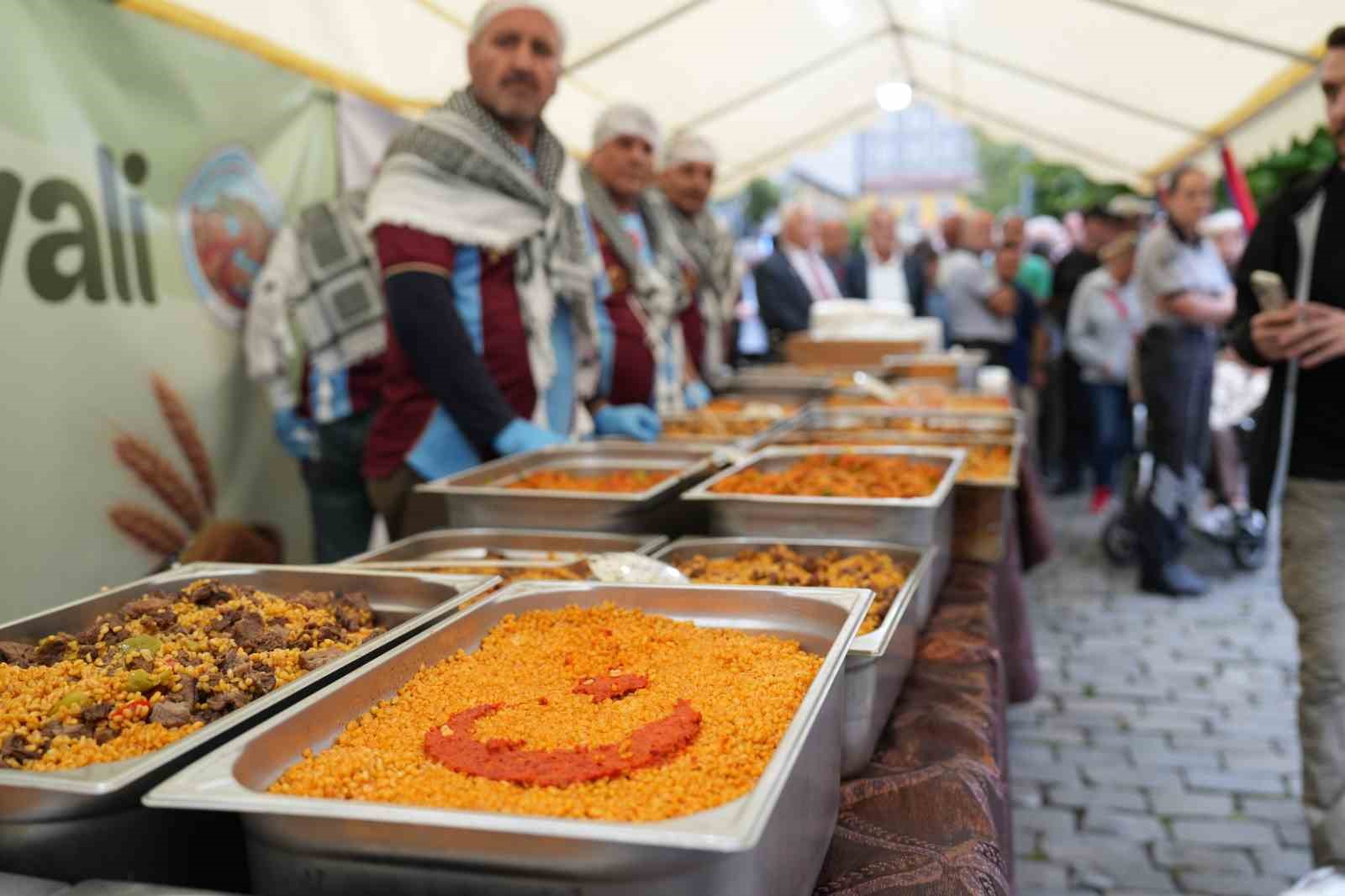 TRABZON’DA BULGUR FESTİVALİ DÜZENLENDİ