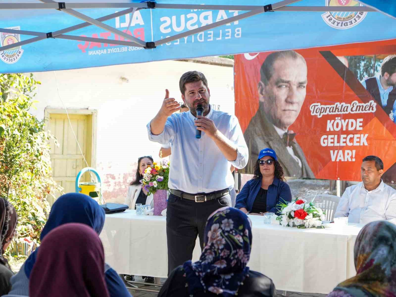 BAŞKAN BOLTAÇ, TALEPLERİ YERİNDE DİNLEDİ