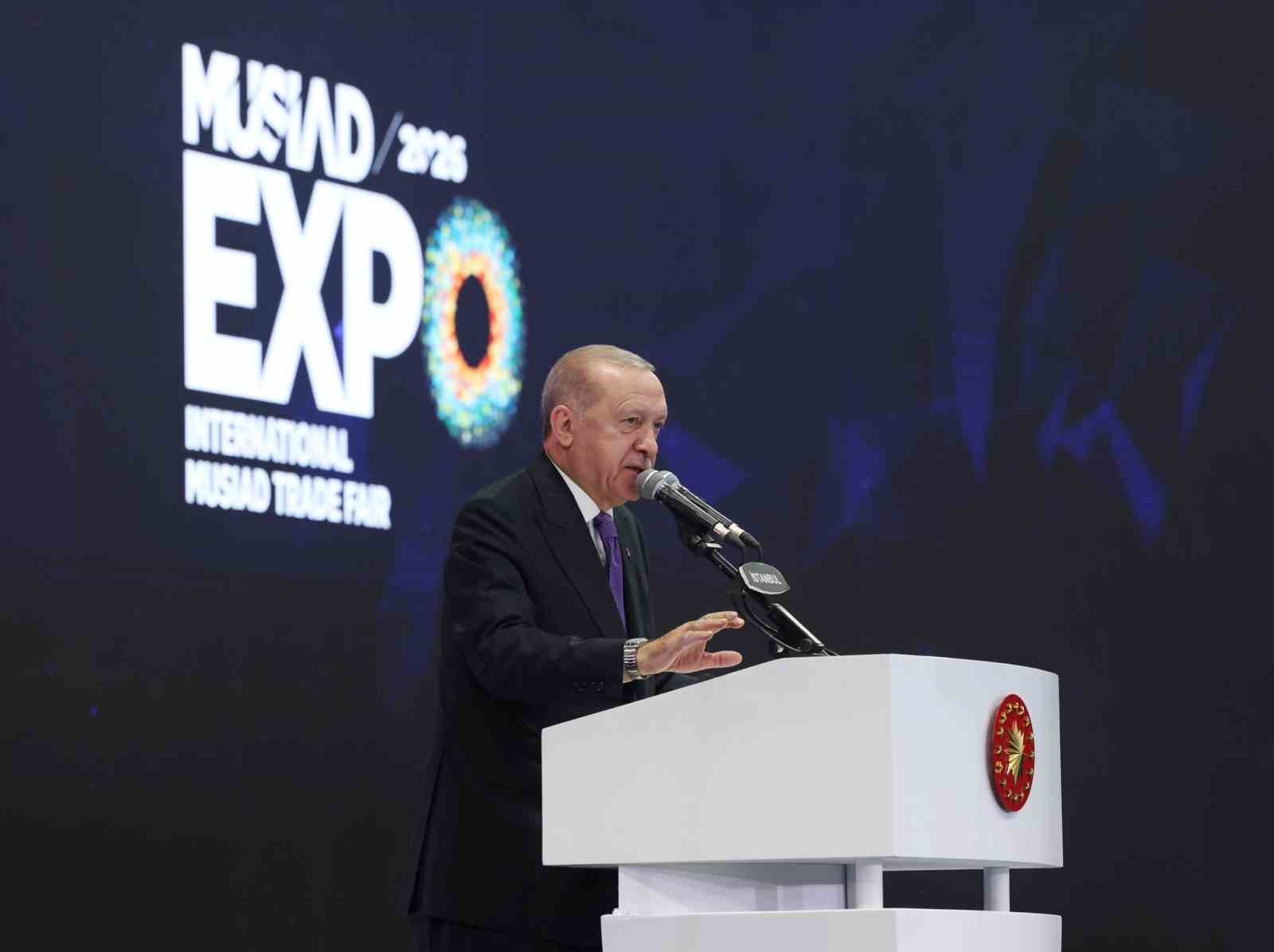 CUMHURBAŞKANI ERDOĞAN: "İŞGALCİ SİYONİST ZİHNİYETİN MASKESİNİ İNDİRMEKTE KARARLIYIZ"