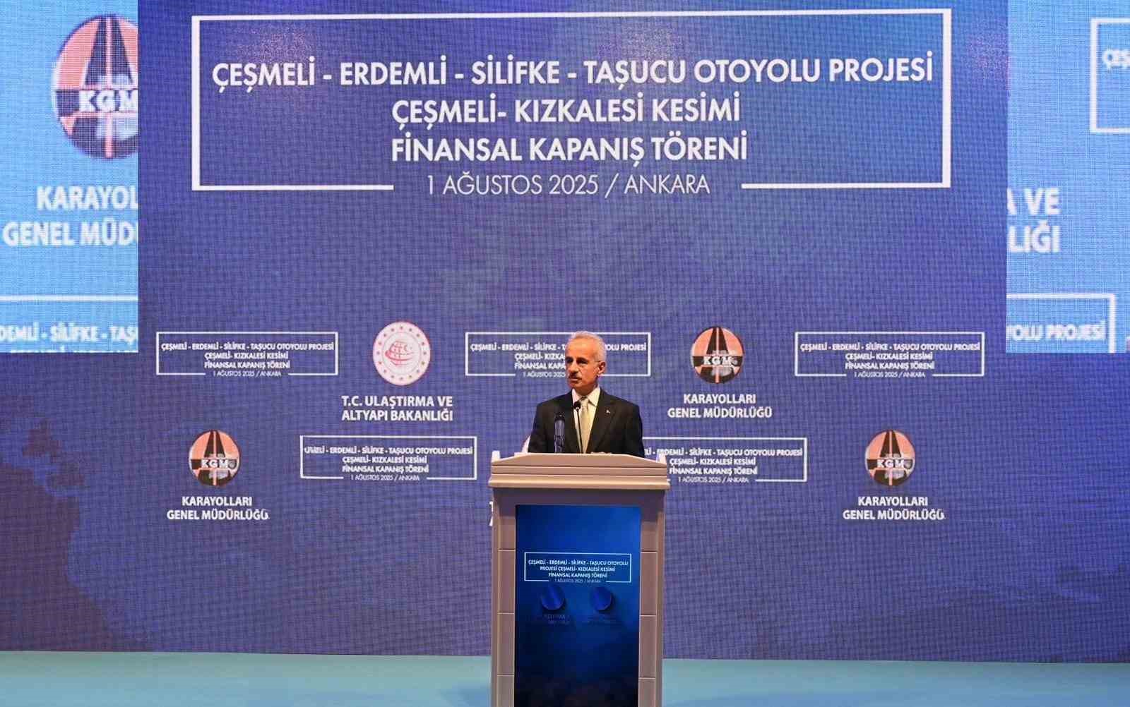 ÇEŞMELİ-KIZKALESİ OTOYOLU’NDA SONA DOĞRU