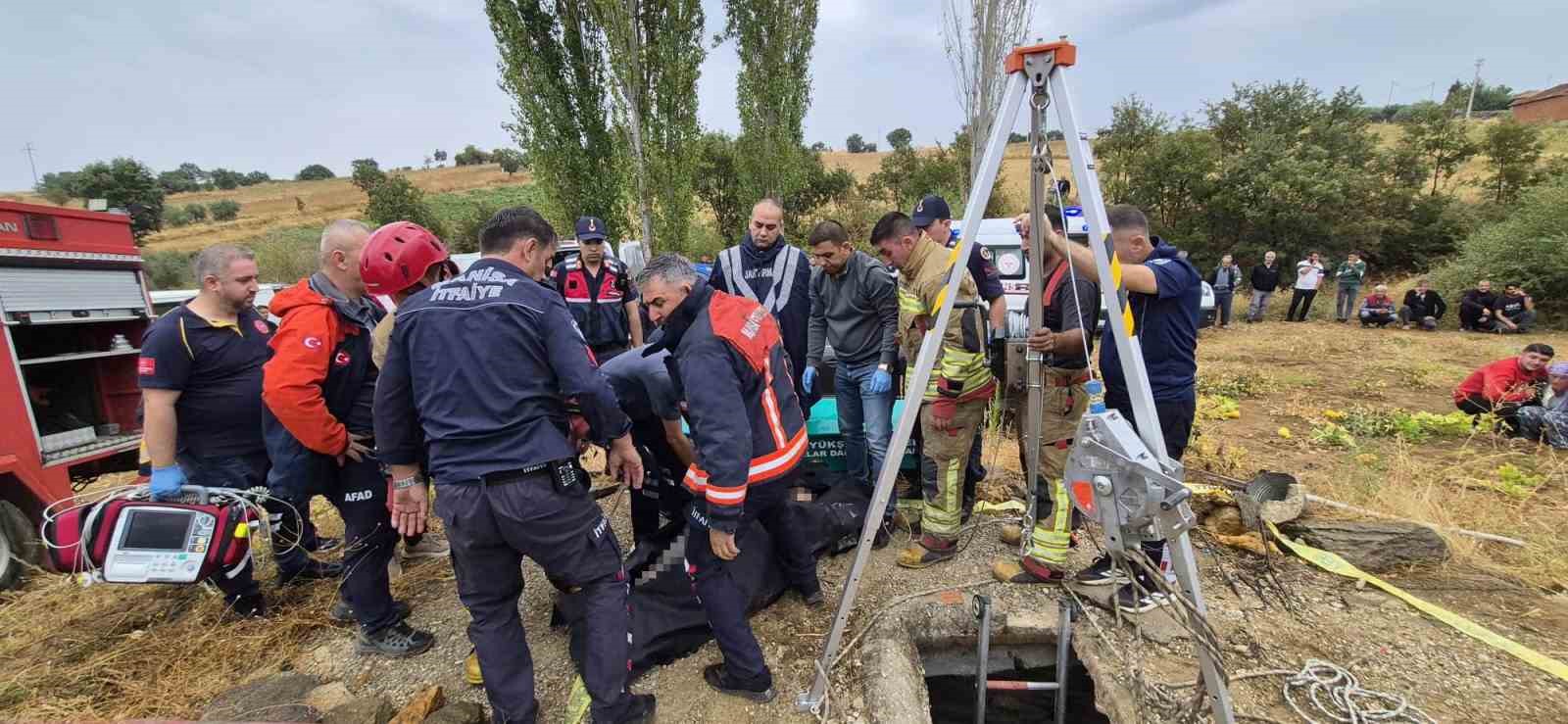 MANİSA’DA ALZAYMIR HASTASI KADININ CESEDİ SU KUYUSUNDA BULUNDU