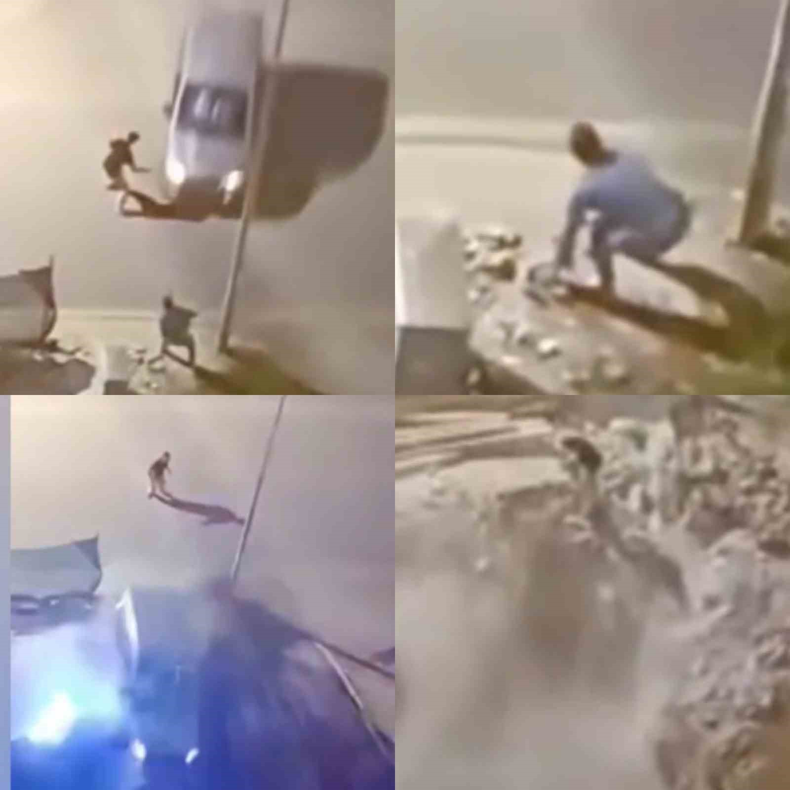 AĞABEYİNE ÇARPTIKTAN SONRA ARACIYLA ÇUKURA UÇAN SÜRÜCÜ TUTUKLANDI