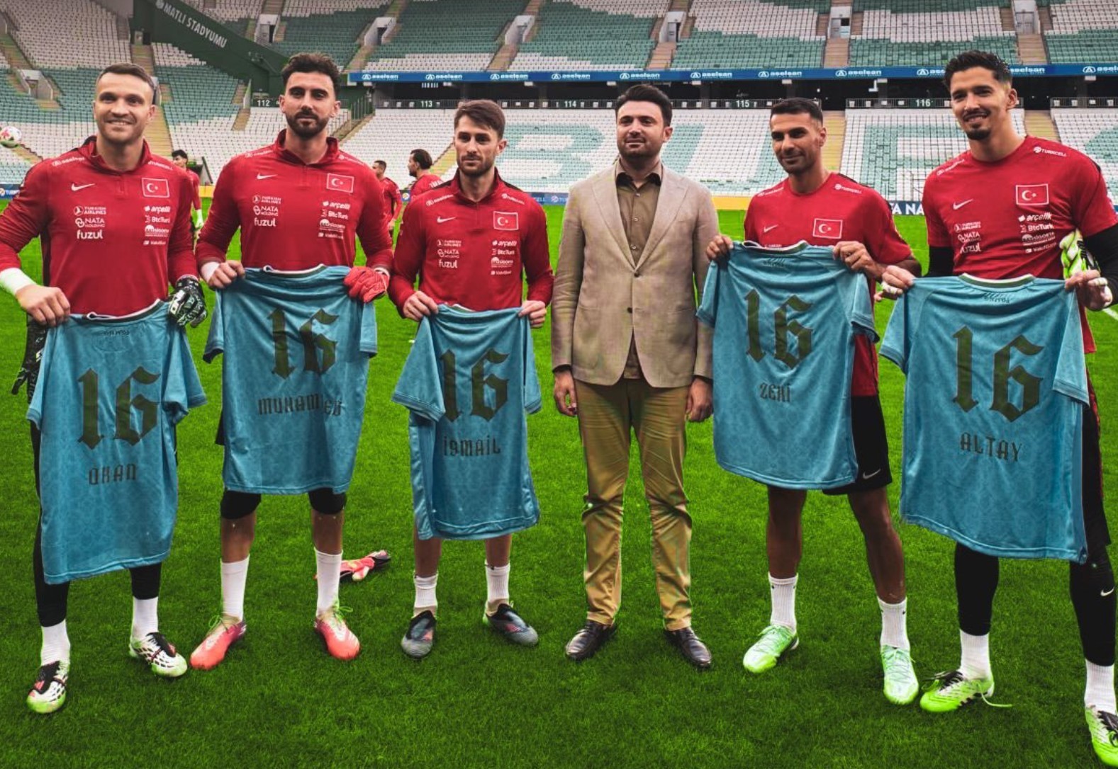 BURSASPOR BAŞKANI ENES ÇELİK’TEN A MİLLİ TAKIM’A ZİYARET