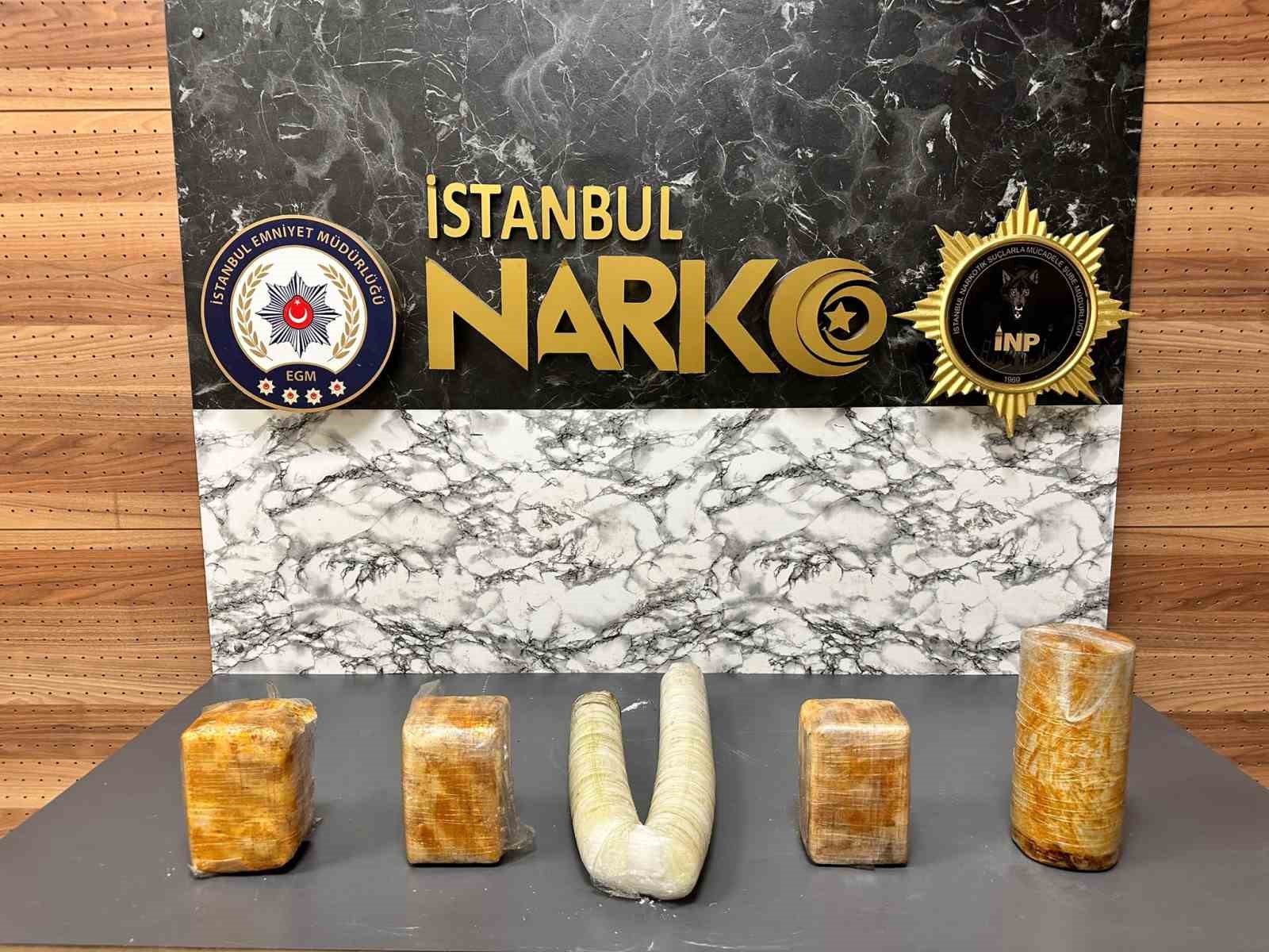 SARIYER’DE 8 KİLO 850 GRAM METAMFETAMİN ELE GEÇİRİLDİ